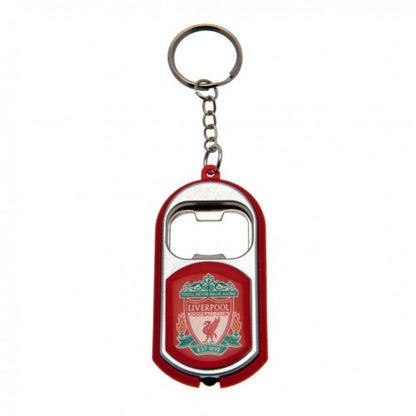 Front - Liverpool FC Key Ring Torch Bottle Opener