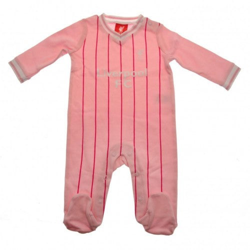 Front - Liverpool FC Baby Sleepsuit