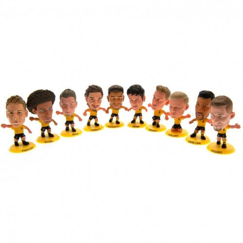 Front - Borussia Dortmund SoccerStarz Team Football Figurine Set (Pack of 10)