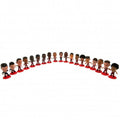 Front - Liverpool FC Team Football Figurine Set (Pack of 19)