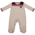 Front - England FA Baby 82 Retro Sleepsuit