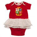 Front - British & Irish Lions Baby Tutu Skirt Bodysuit
