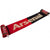 Front - Arsenal FC Two Tone Winter Scarf