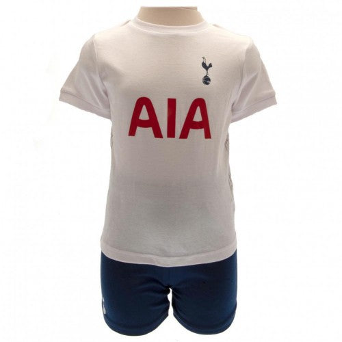 Front - Tottenham Hotspur FC Childrens/Kids T-Shirt & Shorts Set