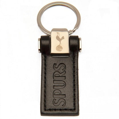 Front - Tottenham Hotspur FC Leather Keyring