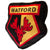 Front - Watford FC Crest Filled Cushion
