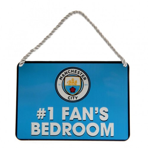 Front - Manchester City FC Official Bedroom No. 1 Fan Sign