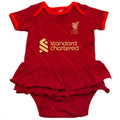 Front - Liverpool FC Baby Tutu Skirt Bodysuit