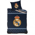 Front - Real Madrid CF Crest Duvet Cover Set