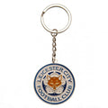Front - Leicester City FC Be Fearless Crest Keyring