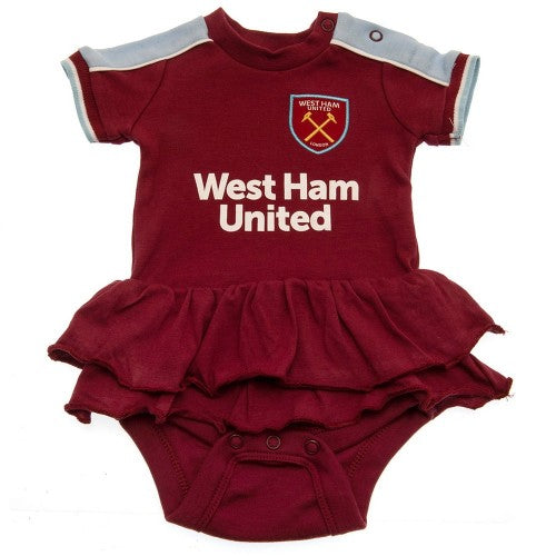West Ham United FC Baby Tutu Skirt Bodysuit Discounts on great
