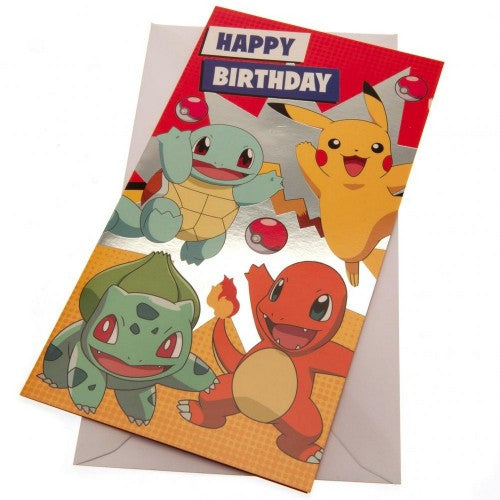 Front - Pokemon Birthday Card
