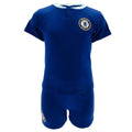 Front - Chelsea FC Baby 2022-23 T-Shirt & Shorts Set