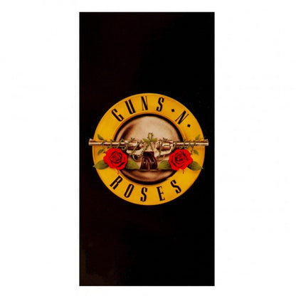 Front - Guns N Roses Crest Beach Towel