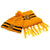 Front - Harry Potter Childrens/Kids Hufflepuff Crest Hat And Scarf Set