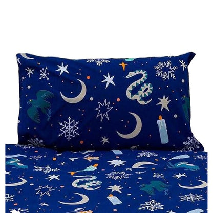 Front - Harry Potter I´d Rather Stay At Hogwarts Reversible Duvet Set