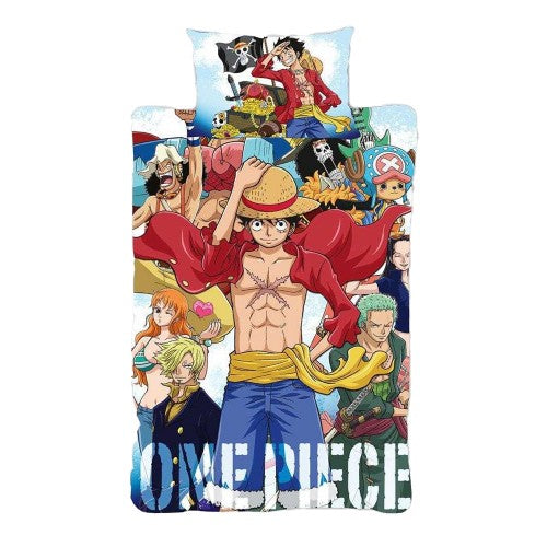 Front - One Piece Squad Reversible Duvet Set