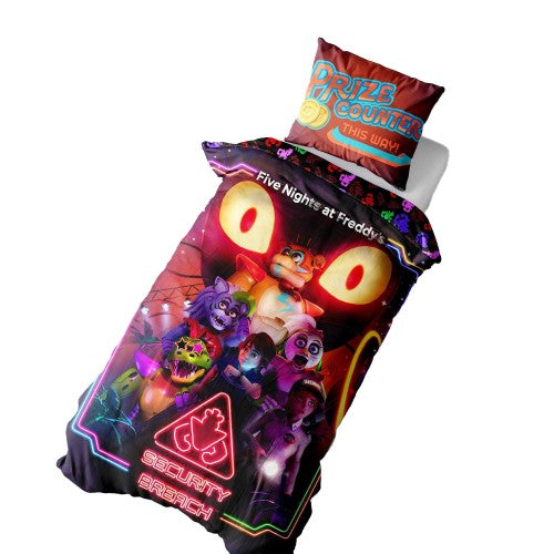 Front - Five Nights At Freddys Security Breach Reversible Duvet Set