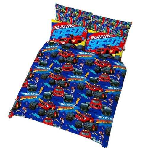 Front - Blaze & The Monster Machines Blazing Speed Reversible Duvet Set