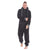 Front - Keanu Mens Hooded Fleece Contrast Trim Jumpsuit