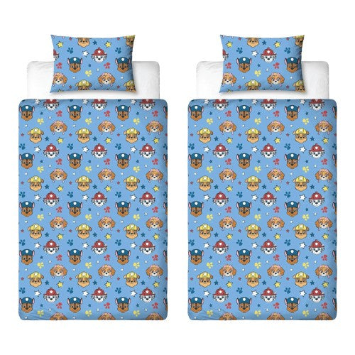 Front - Paw Patrol Squad Reversible Duvet Set