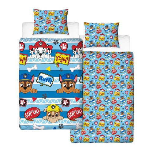 Front - Paw Patrol Peek Boys Reversible Duvet Set