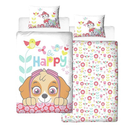 Front - Paw Patrol Be Happy Reversible Duvet Set