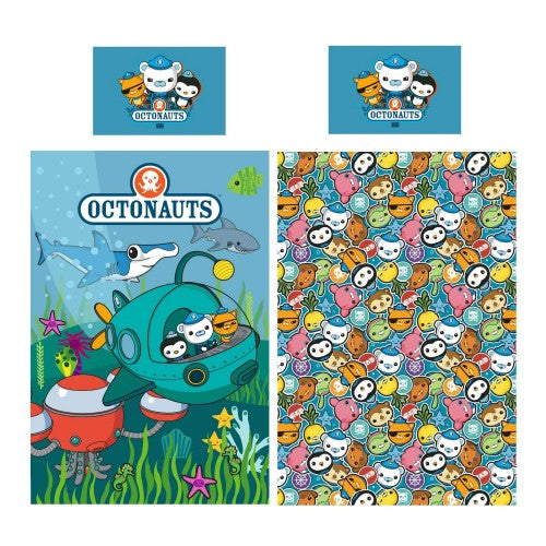Front - Octonauts Reversible Duvet Set