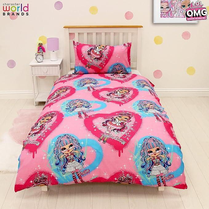 Multicoloured - Lifestyle - LOL Surprise Queens Doll Reversible Duvet Set