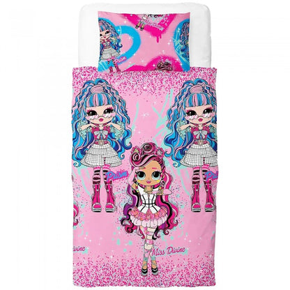 Front - LOL Surprise Queens Doll Reversible Duvet Set