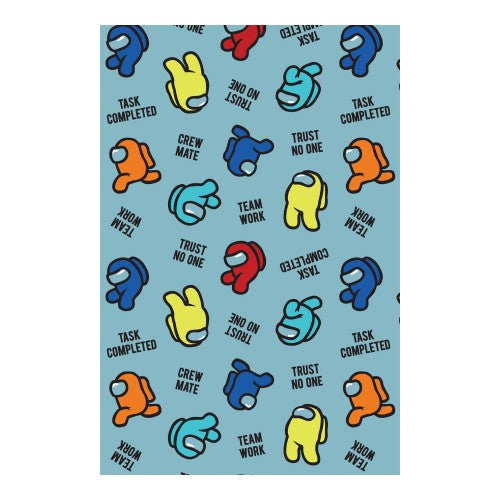 Front - Among Us Trust No One Fleece Supersoft Blanket