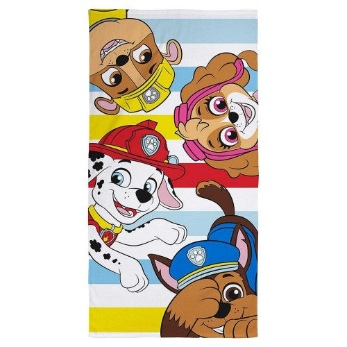 Front - Paw Patrol Characters Towel