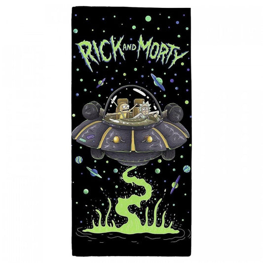 Front - Rick And Morty UFO Towel