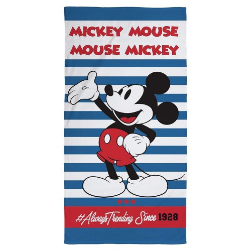 Front - Disney Mickey Mouse Towel