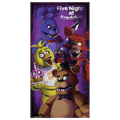 Front - Five Nights At Freddys Freddy Fazbear Towel