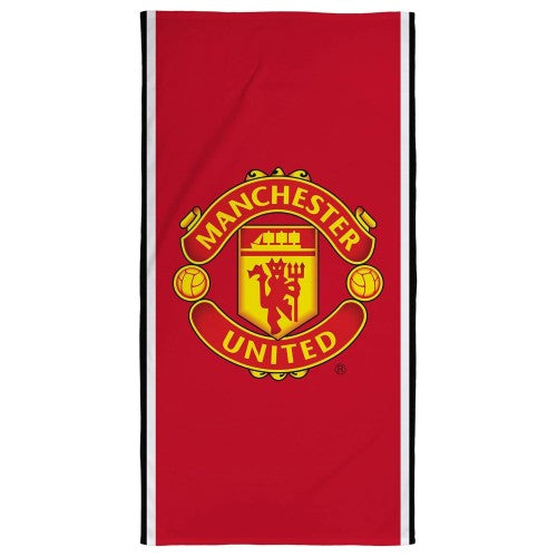 Front - Manchester United FC Glory Crest Towel