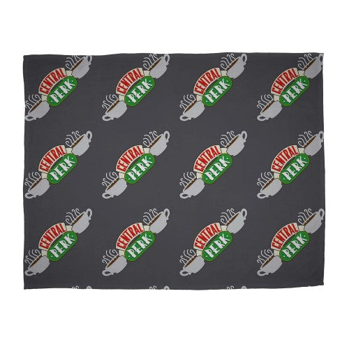 Front - Friends Coffee Shop Fleece Blanket