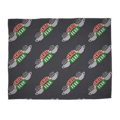 Front - Friends Coffee Shop Fleece Blanket