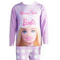 Front - Barbie Girls Dream Team Long Pyjama Set (Pack of 2)