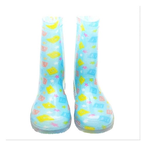 Front - Cocomelon Childrens/Kids Playtime! All-Over Print Wellington Boots