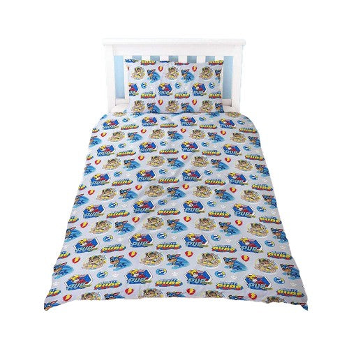 Front - Paw Patrol Super Pups Reversible Duvet Set