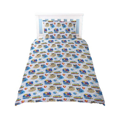 Front - Paw Patrol Super Pups Reversible Duvet Set
