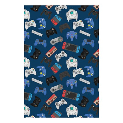 Front - Gamer Fleece Game Controller Blanket