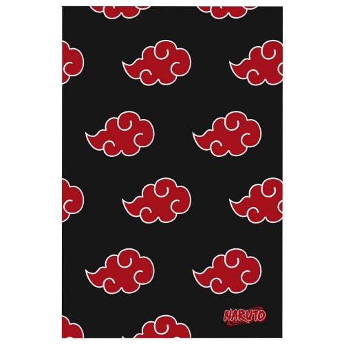 Front - Naruto Fleece Akatsuki Symbol Blanket