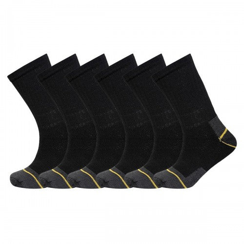 Front - Soxy Mens Contrast Striped Socks (Pack of 12)