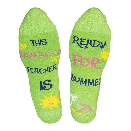 Front - Soxy Womens/Ladies Teacher Socks (Pack of 2)