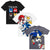 Front - Sonic The Hedgehog Childrens/Kids Team Sonic Characters T-Shirt (Pack of 3)