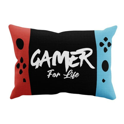 Front - Gamers Gamer For Life Filled Cushion