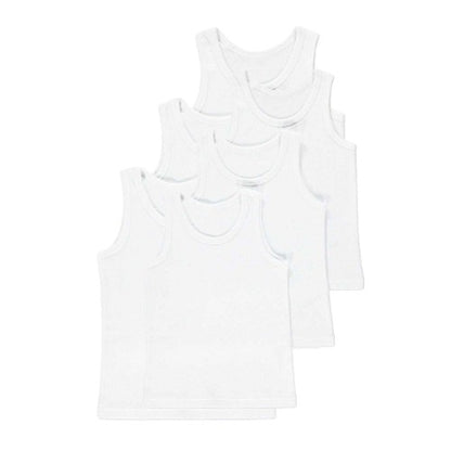 Front - KidCollection Boys Vest Top (Pack of 6)