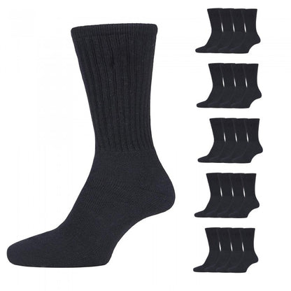 Front - Soxy Mens Cotton Socks (Pack of 20)